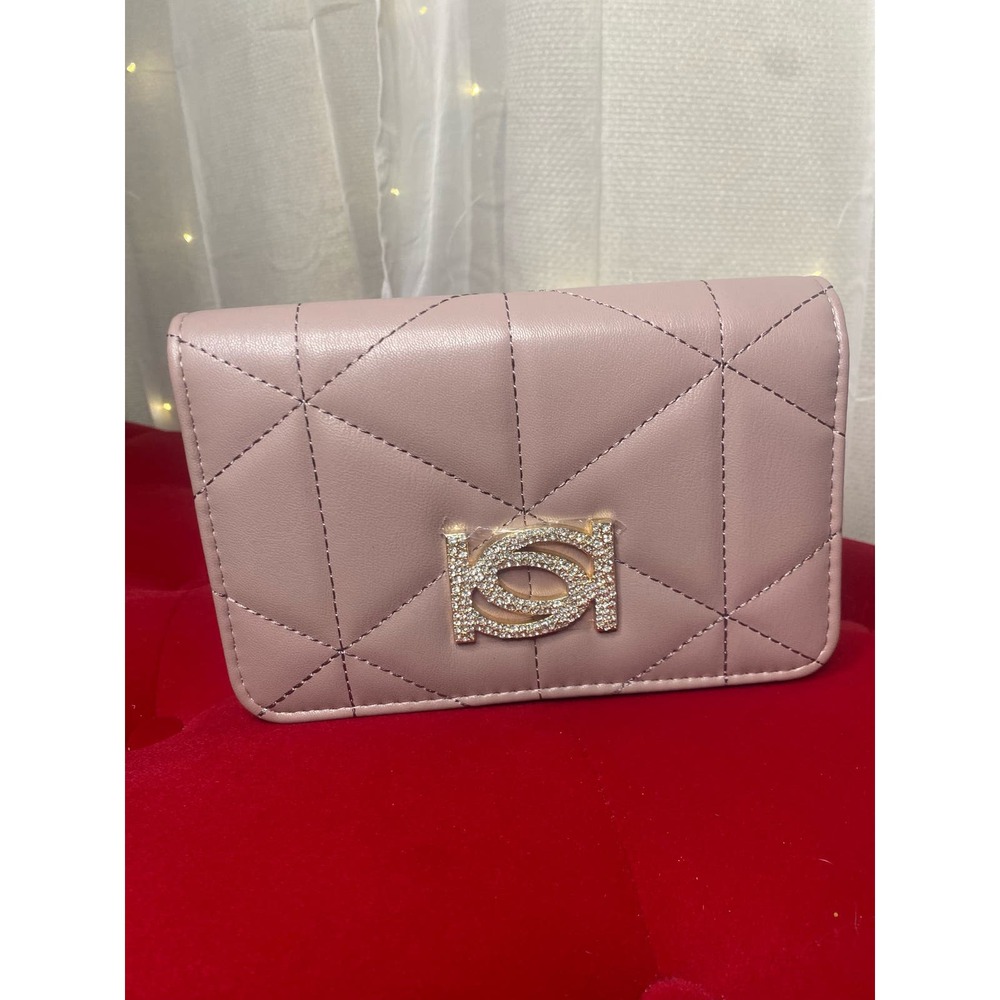 NWT Bebe Zaza Bling Crossbody Mauve
